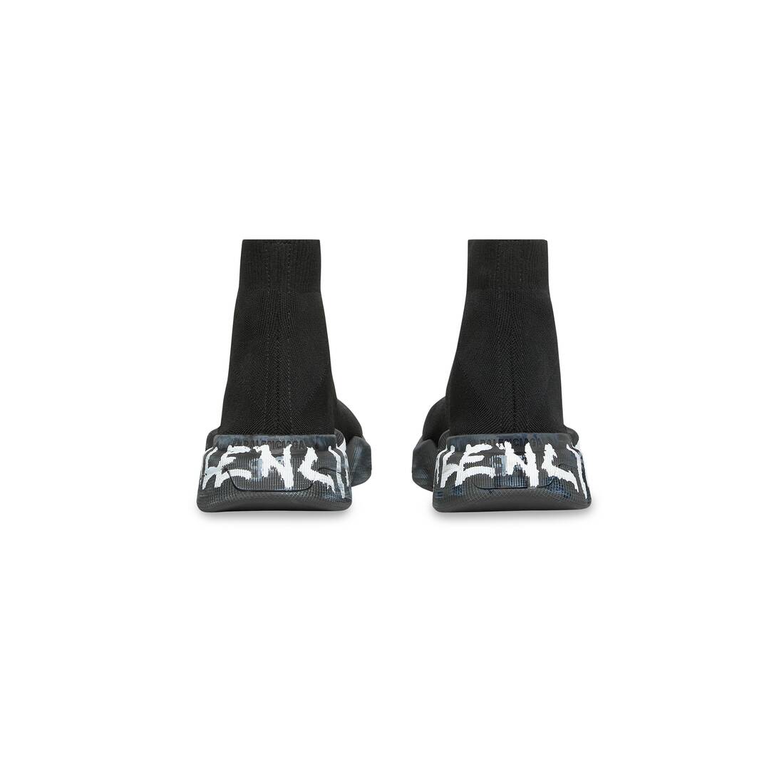 Men’s Speed 2.0 Graffiti Recycled Knit Sneaker  in Black - Image 5